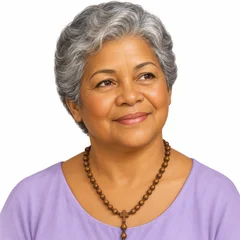 Retrato de Maria do Rosário Lima, santos e devoções do portal