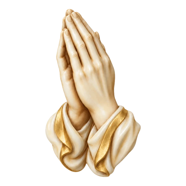 Mãos em oração
